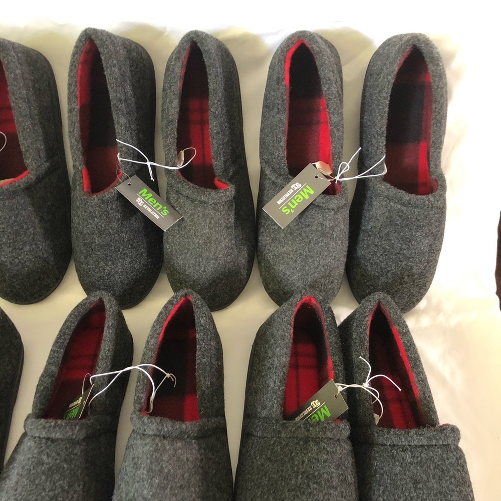 Men’s OT Revolution Slippers Gray Fleece